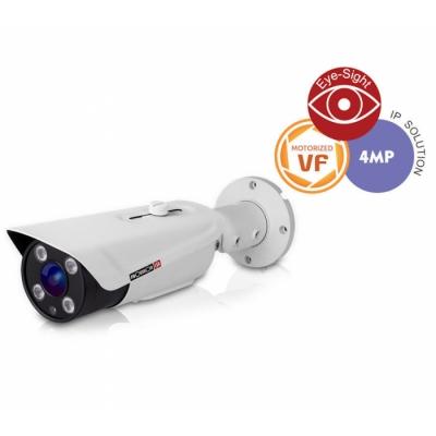 I8-340IP5MVF+ 4 Megapixel IP bulletcamera, 30fps 1/3" CMOS sensor, 2688x1520 9-22mm M-zoom VF-lens 4 IR powerleds (max. 80mtr.