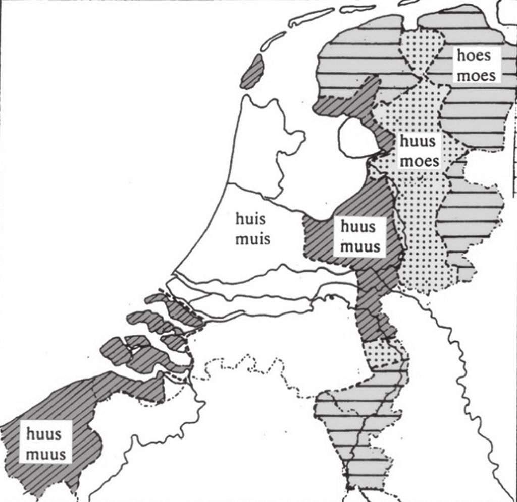 Dialecten en dialectologie in Vlaanderen 195 Hollandse expansie ein zeitliches Nacheinander ).