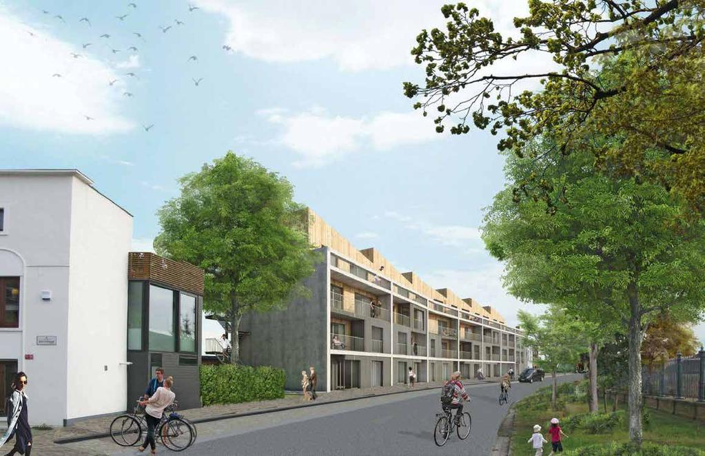 VOORHAVENLAAN Nieuwbouw - 27 appartementen voor sociale huur. 2DVW en - Antwerpen. Muide - Meulestede. Raming: 3.513.475 incl. btw en nevenkosten. swijze: FS3.