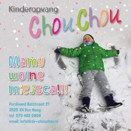 Algemeen Kinderdagverblijf ChouChou heeft haar deuren geopend op 1 december 2009.