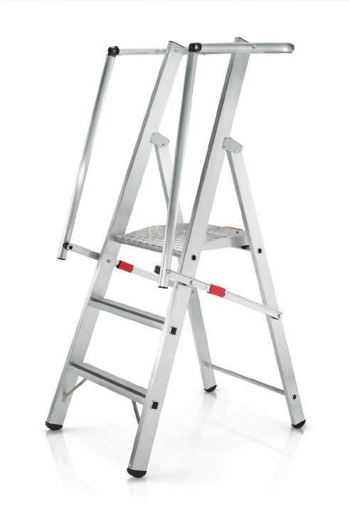 Ladders en traen/ traen, eenzijdig oploopbaar ZAP Safeaster S Platfortrap et gefelste treden