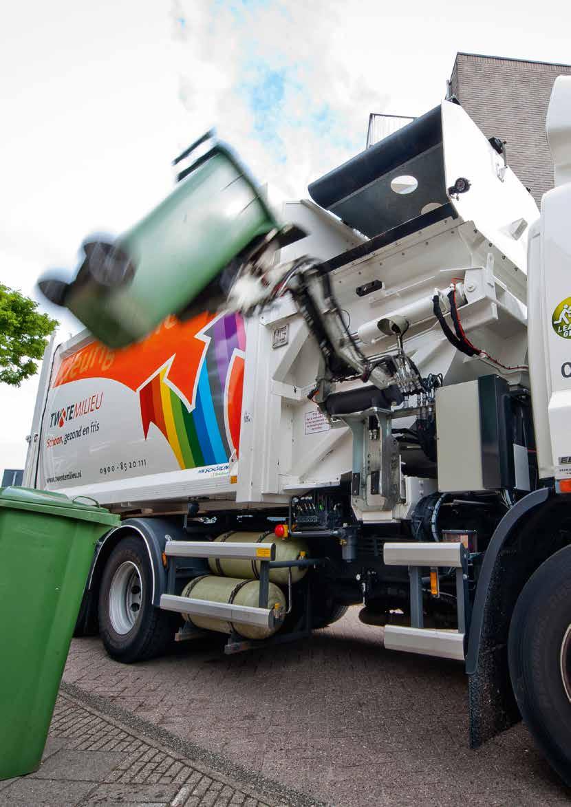 Afvalinzameling 21 Twente Milieu zamelde in 21 in 43 kilo afval per inwoner in, verdeeld over diverse deelstromen.