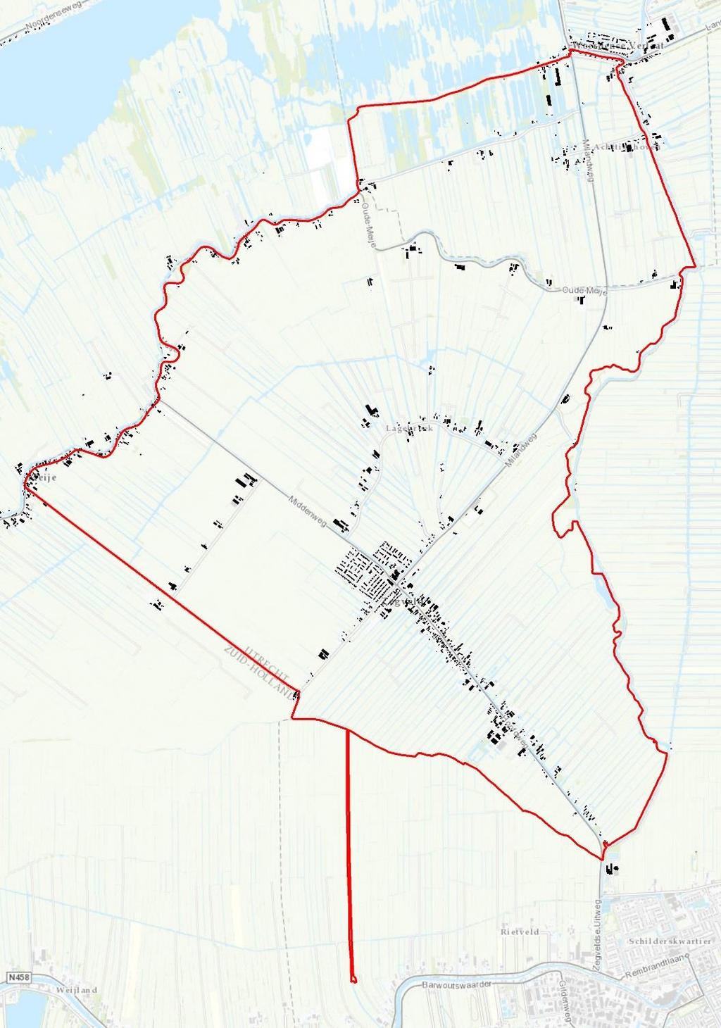 Lopende projecten waterschap Zegveld Grechtkade west Meije kade Bufferzone