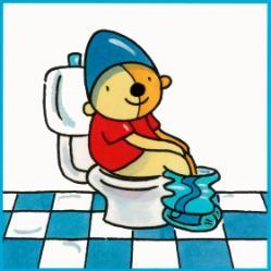 Laat uw kind altijd vóór schooltijd thuis nog even naar het toilet gaan.