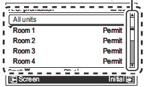 9-5. Bedieningsvergrendeling 1 Selecteer met de pijltjestoets R.C. prohibit en druk op de entertoets. Het scherm R.C. Prohibition verschijnt.