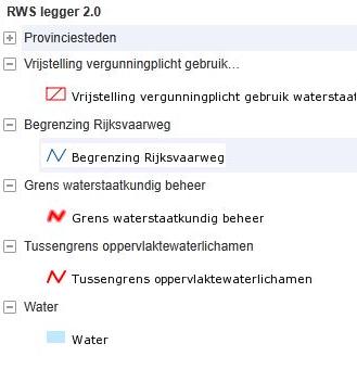 : Legger met informatie waterkeringen van waterschap Amstel, Gooi, Vecht