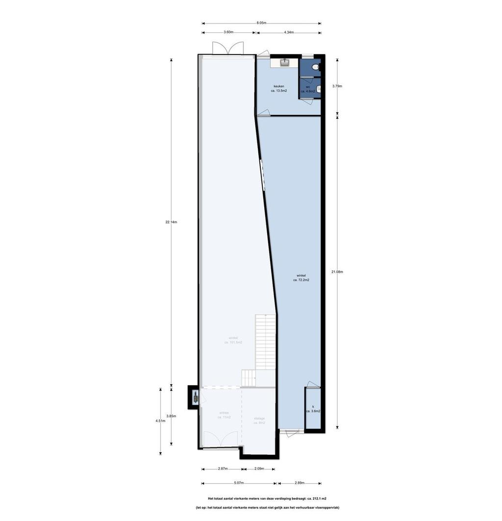 Plattegrond Bergse