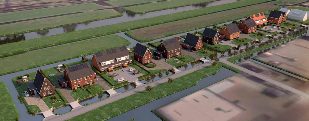 Planbeschrijving Aan de Tentweg, gelegen aan de zuidrand van Stolwijk, worden in totaal 22 woningen gebouwd.