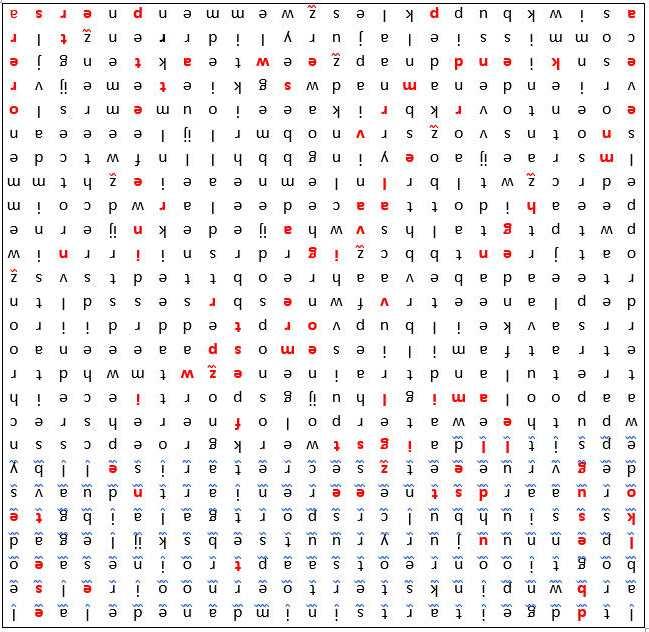 23 The Loser pages Sodoku The Loser pages Woordzoeker De rode letters moet je overhouden.