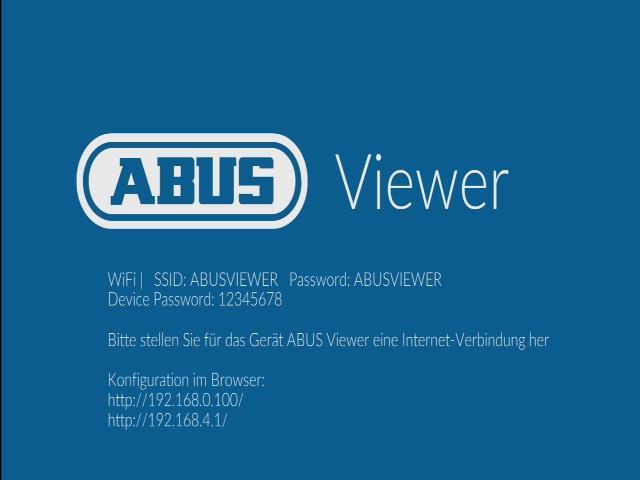 Installatie van de ABUS IP Camera Viewer Sluit de ABUS IP Camera Viewer aan op de monitor die u wilt gebruiken om het camerabeeld weer te geven via een HDMI-kabel.
