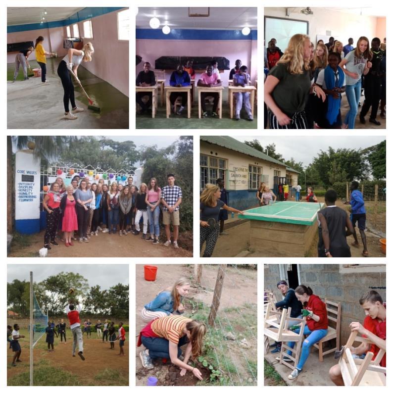 Blessed Generation Highschool Ruiru De highschool, een renovatie van de voormalige Blessed Generation lagere school met opvanghuis, heeft twee locaties op korte afstand van elkaar.