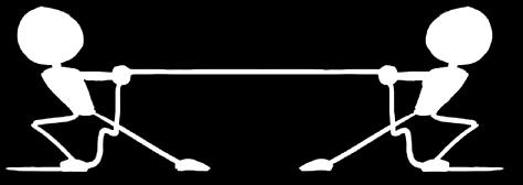 Rekenen met de parallellogrammethode 4. In de onderstaande afbeelding werken er telkens twee krachten op een voorwerp.