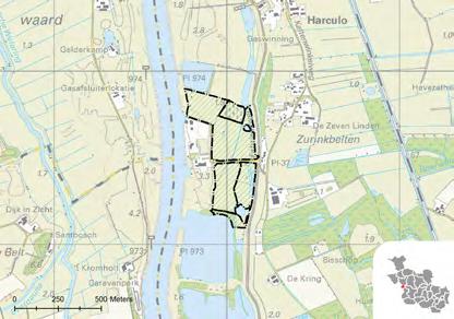 IJsseluiterwaarden Fabrieksweg 17 hectare Het gaat hier om de afronding van een natuurreservaat in de IJsseluiterwaarden bij Windesheim.