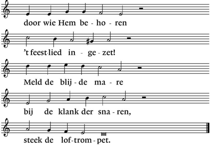 Evangelische Liedbundel : lied 8 Als een hert, dat verlangt naar water, zo verlangt mijn ziel naar U. U alleen kunt mijn hart vervullen; mijn aanbidding is voor U.