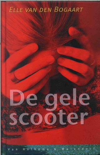Zakelijke gegevens: - Noteer de juiste titel en de auteursnaam - Noteer het jaar van verschijnen en het aantal bladzijden - Titel: De gele scooter Auteur: Elle van den Bogaart - Jaar van verschijnen: