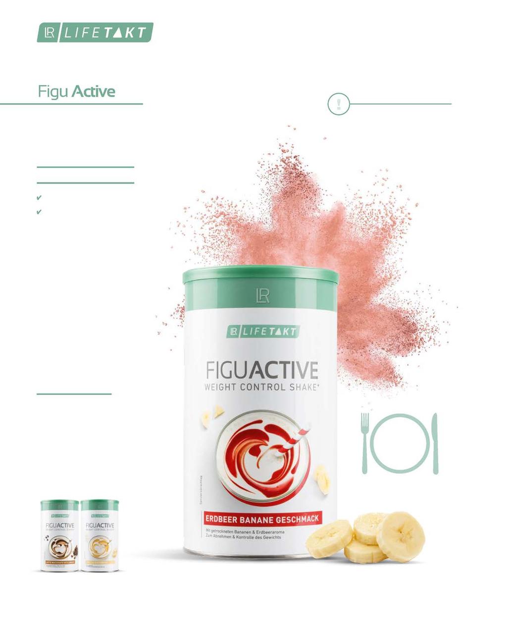 60 De romige Figu Activeproducten zijn snel en eenvoudig te bereiden. Deze lekkere maaltijdvervanger is verkrijgbaar in tal van smaakcombinaties.