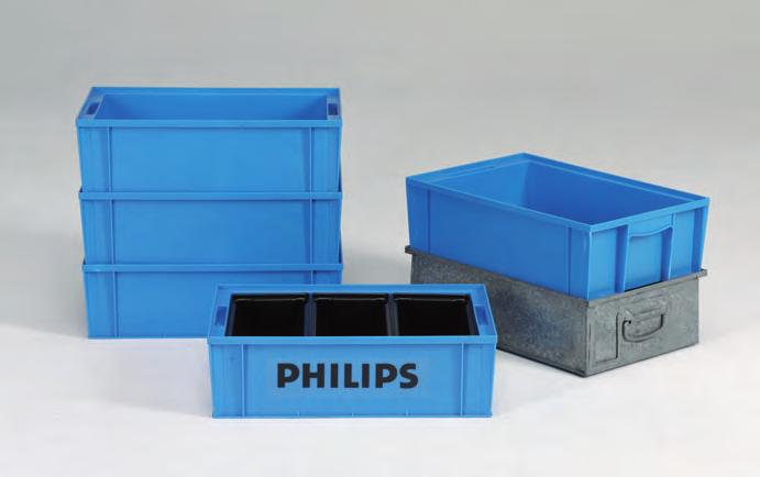 SPECIALS Isolatieboxen worden gebruikt voor het transport van gekoelde en bevroren producten. De isolatiebakken zijn dubbelwandig uitgevoerd. De binnenwanden zijn voorzien van een PU-schuim.
