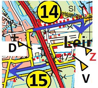 Uitleg Traject 1 t ken net, grensgevalletje uitzetters: Gert van Schaick en Sjaak Visser Ja, je ziet het goed, dat was op kaart 2 nog pijl 11, maar