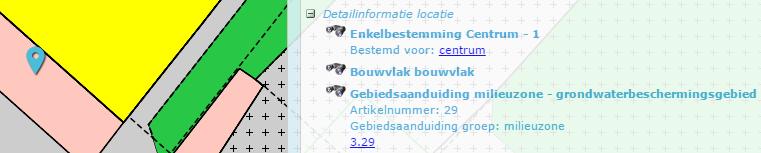 Bestemming en gebruik De bestemming van het object is Centrum-1, dit houdt in dat het volgende gebruik mogelijk is; doeleinden in en onder de eerste bouwlaag boven de eerste bouwlaag ambachtelijke