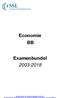 Economie BB. Examenbundel