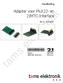 Handleiding Adapter voor PluX22- en 21MTC-Interface Art.nr PluX22 NEM 660 NEM 658 RCN-122 RCN-121 tams elektronik tams elektronik n n n