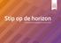 Stip op de horizon. Actualisering werkprogramma