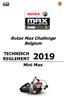 Rotax Max Challenge Belgium. TECHNISCH REGLEMENT 2019 Mini Max