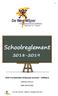Schoolreglement VZW Vrij Katholiek Onderwijs Lochristi Zaffelare. Zaffelare-Dorp ZAFFELARE