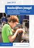 Basiscijfers Jeugd. juni van de niet-werkende werkzoekende jongeren, stageplaatsen- en leerbanenmarkt regio Noordoost-Brabant