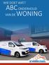 WIE DOET WAT? ABC ONDERHOUD VAN DE WONING. Onderhoud woning 1