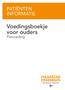 Voedingsboekje voor ouders