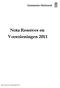 Nota Reserves en Voorzieningen 2011