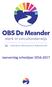 Voor u ligt het jaarverslag van OBS De Meander, schooljaar De Meander maakt deel uit van Stichting Meerkring Amersfoort.