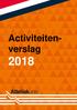 Activiteiten- verslag 2018