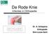 De Rode Knie Infecties in Orthopedie. Dr. A. Schepens Orthopedie Sint-Lucas Gent