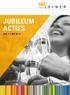 JUBILEUM ACTIES VAN 1-4 TOT