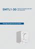 SMTL1-30 AAN/UIT SCHAKELAAR MET LED INDICATIE. Montage & gebruiksvoorschriften