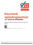 Keurmerk opleidingsschool 2017 BASIS EN VERDIEPEND