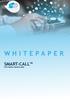 WHITEPAPER SMART-CALL TM. Slim bellen dankzij data