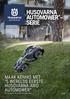 HUSQVARNA AUTOMOWER - SERIE