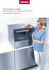 Schone prestaties en compact! De thermodesinfectoren PWD 8531 en PWD Miele Professional. Immer besser.