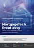 MortgageTech Event 2019 Samen technologische inspiratie omzetten naar de praktijk. 1-daagse actualiteiten- en netwerkcongres. Highlights: Website