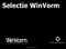 Selectie WinVorm. Vlaams Bouwmeester. Selectie WinVorm 1