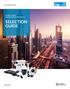 SUNELL VIDEO SURVEILLANCE PRODUCTS SELECTION GUIDE