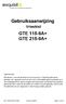 Gebruiksaanwijzing GTE 115-9A+ GTE 215-9A+
