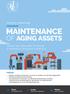 MAINTENANCE OF AGING ASSETS. Aanpak van degradatie monitoring & levensduur verlengend onderhoud. Praktijk & netwerkdag. Highlights.