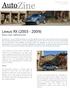 Lexus RX ( ) Reus met raffinement. Motor