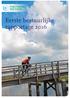 Eerste bestuurlijke rapportage 2016