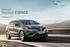 Nieuwe. Renault ESPACE. Prijslijst januari 2016