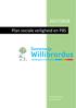 2017/2018. Plan sociale veiligheid en PBS. Samenwijs Willibrordus Opvang & onderwijs